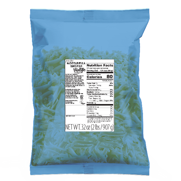 Violife 100% Vegan Just Like Mozzarella Cheese Shreds